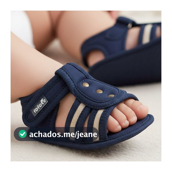 Sandalia bebe infantil menino papete casual moda atual confort.
