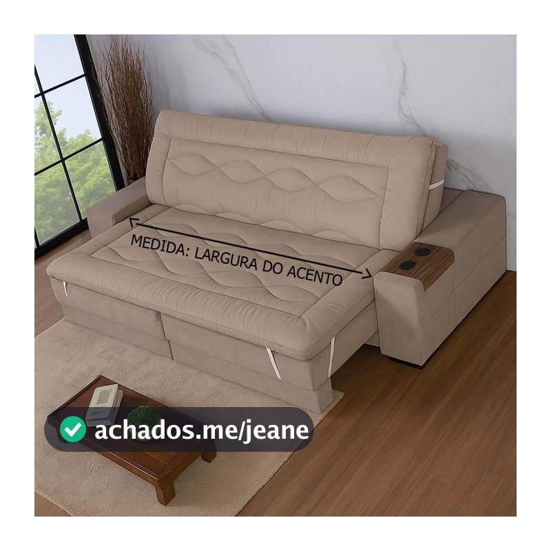 Pillow Top Para Sofá Retrátil Varias Cores e Tamanhos.