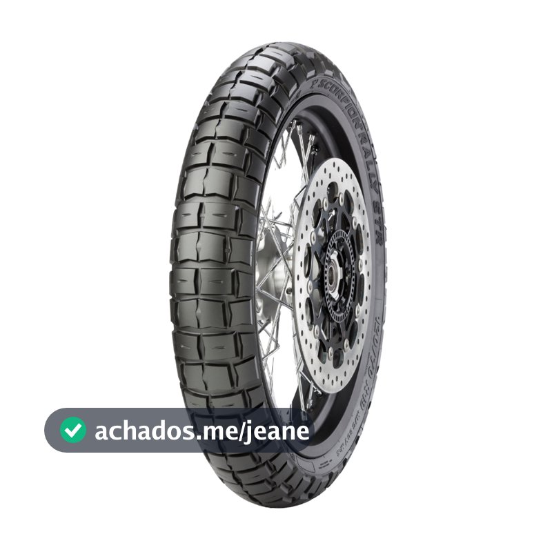 Pneu Dianteiro 120/70r19 60v Pirelli Scorpion Rally Str Moto