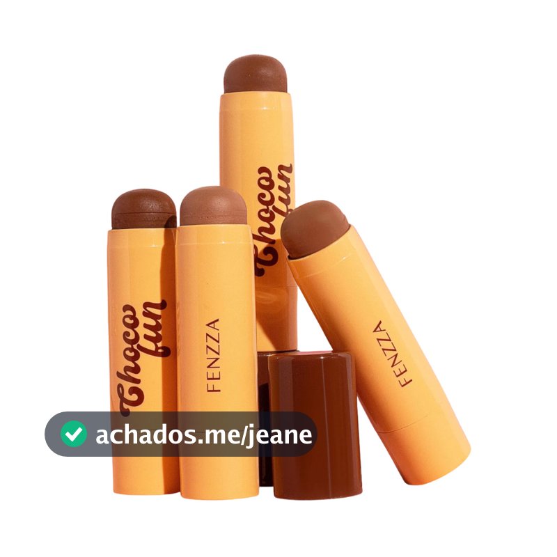 Contorno Facial Stick Bastão Fenzza  Choco Fun