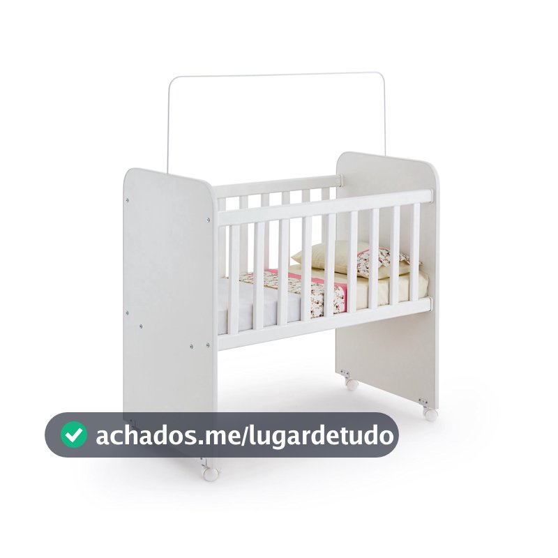 Mini Berço Ternurinha Com Colchao Impermeavel e Rodinhas Certificado Inmetro
