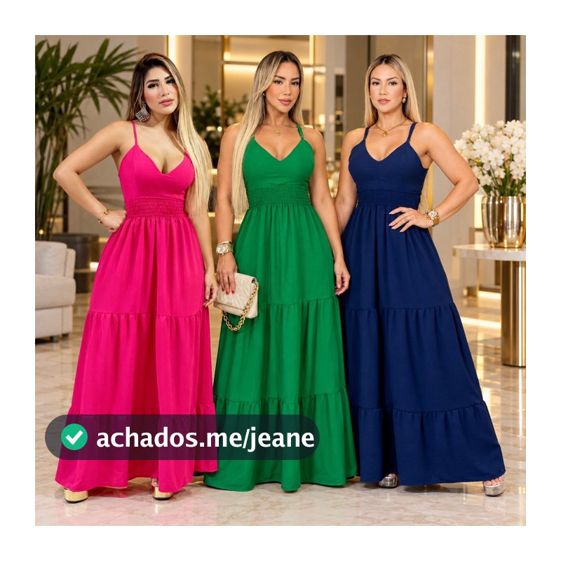 Vestido Longo Feminino Plus Size e Slim Batizado Confortável Delicado