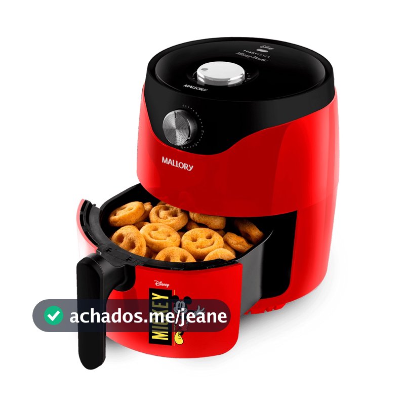 Fritadeira Air Fryer Funny Mickey Disney 3L Mallory