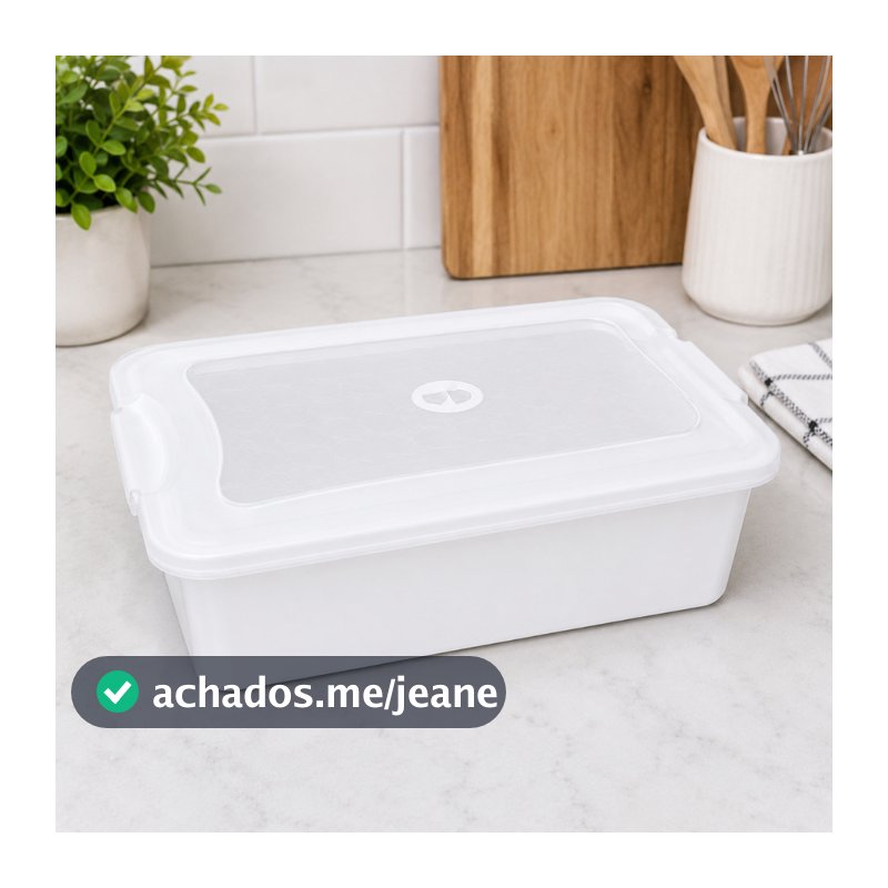 Caixa de carne 9 Litros Organizador Multiuso com Tampa Para Casa Cozinha caixa churrasco com tampa