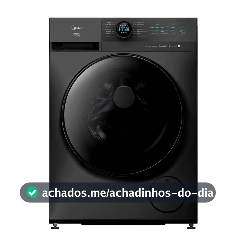 Lava e Seca Midea Slim HealthGuard 11kg MF201D110WB/GK-0
