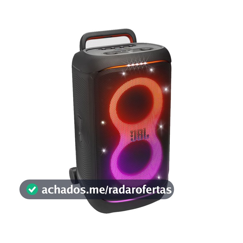 Caixa de Som  PartyBox 520 400W Bluetooth Bateria 15h Luzes JBL