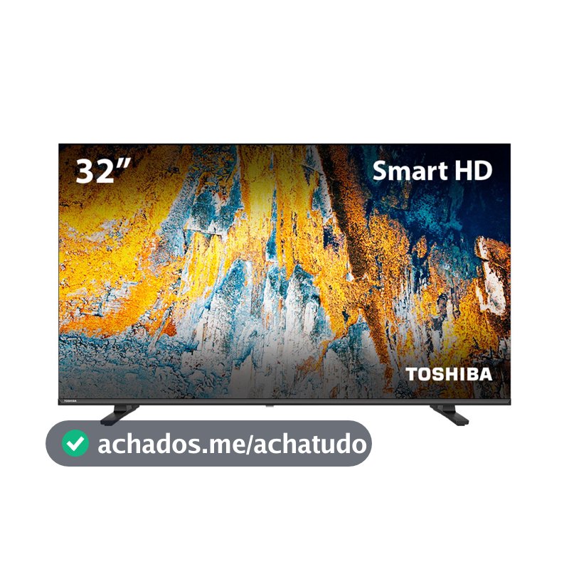 Smart TV DLED 32 HD Toshiba 32V35L VIDAA 2 HDMI 2 USB Wi-fi - TB016M