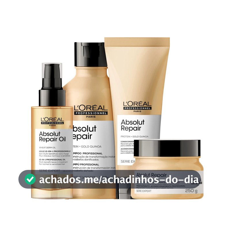 Kit L'Oréal Professionnel Serie Expert Absolut Repair (Quarteto)