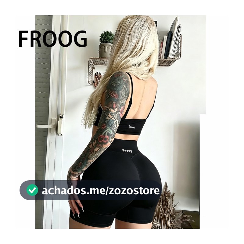 Short Esportivo Feminino Cintura Alta Alta Compressão com Bolso Empina Bumbum Zero Transparência Corrida Treino Academia