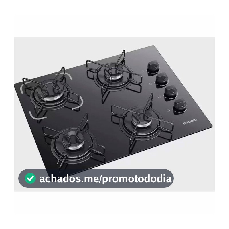Fogão Cooktop Essencial 4 Bocas Itatiaia
