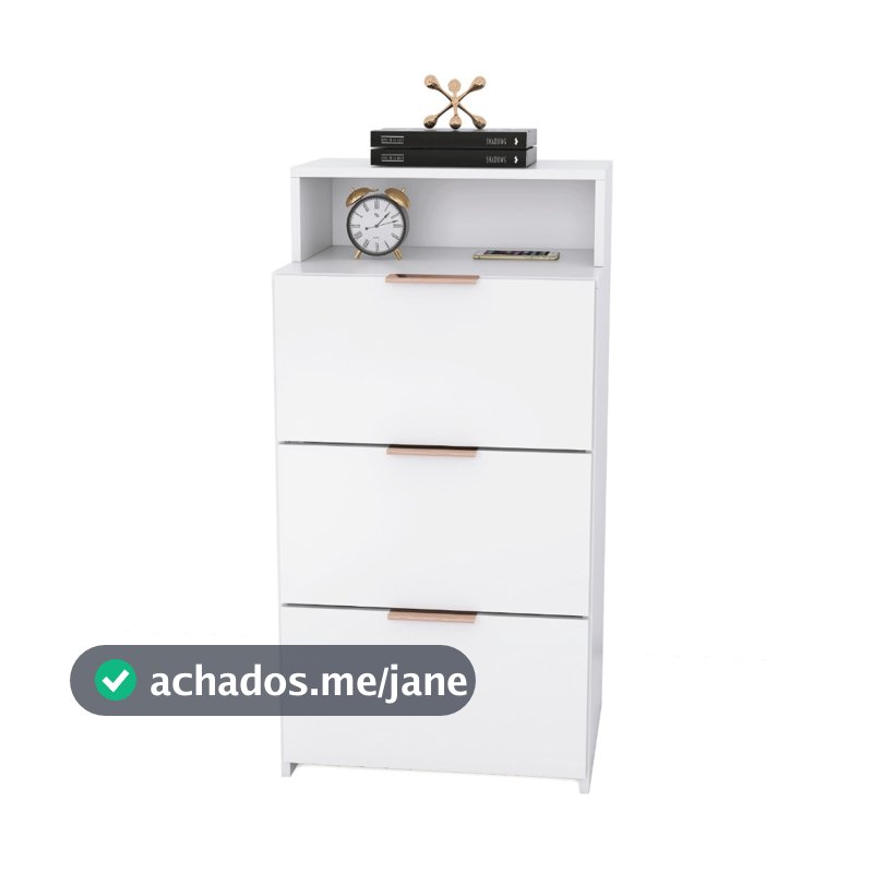Mesa De Cabeceira Aparador Escritório Multiuso Com Prateleira