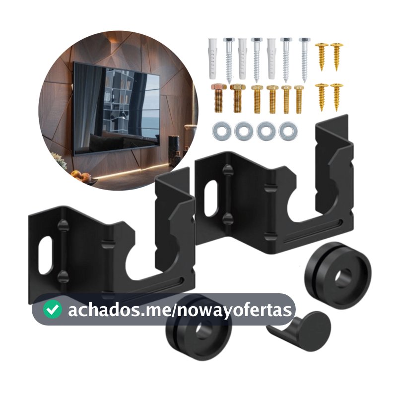 Suporte Universal Fixo Para Smart TV LED LCD 4K Parede Painel 10 24 32 43 50 55 60 75 100 Polegadas