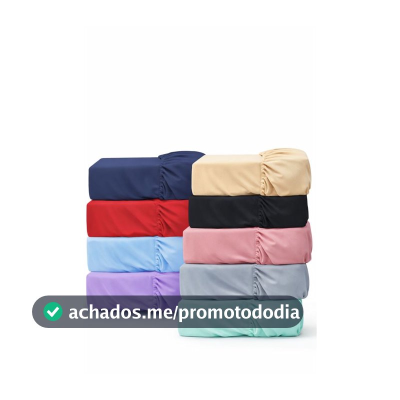 Lençol Com Elástico Premium Avulso 400 Fios Percal Liso Toque Macio Acetinado
