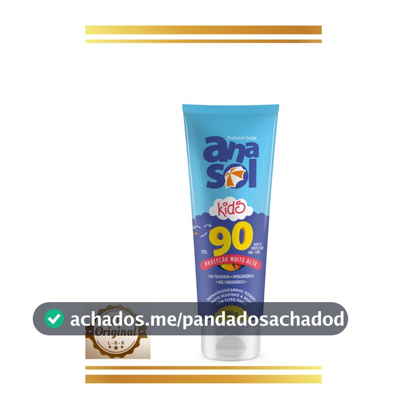 ANASOL PROT. SOLAR KIDS FPS 90 - 100G