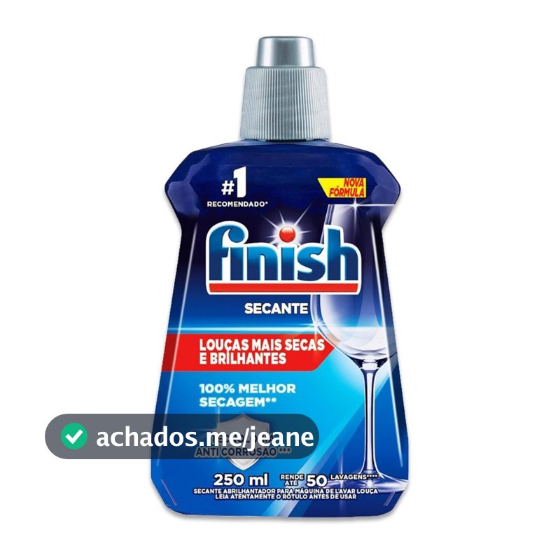 Secante para Lava-Louças Finish 250ml