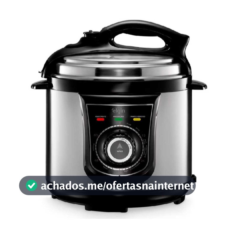 Panela de Pressão Elétrica Elgin 4 Litros aço inox 220V