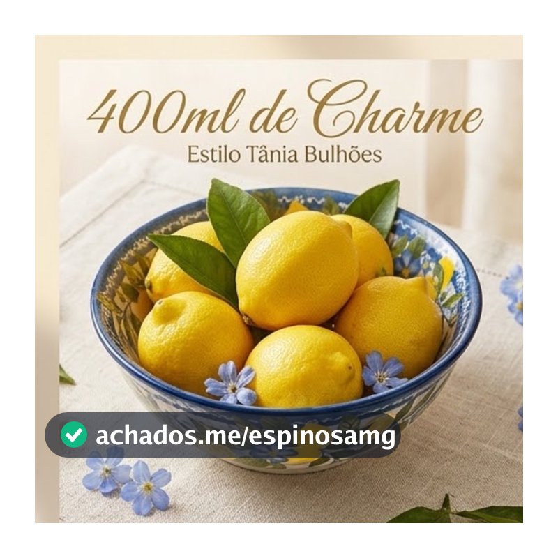 Bowl De Cerâmica 400ml Limão Siciliano Tigela Para Sobremesa Sopa Cumbuca Louça Mesa Posta