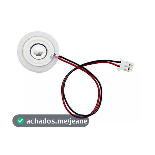 Pastilha Cristal Piezoelétrico 20mm 108khz P/ Inaladores e Mini Umidificadores