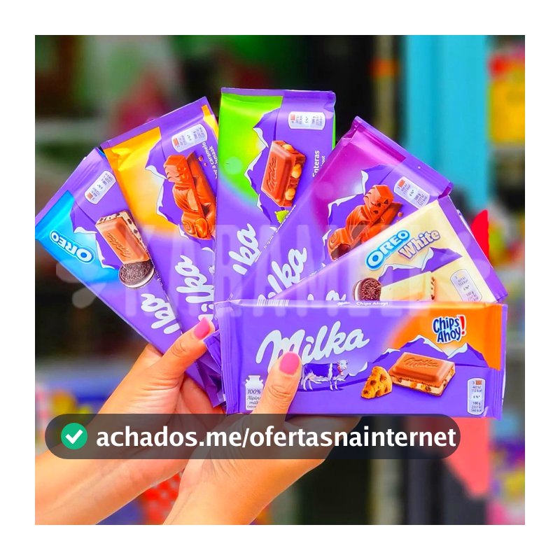 PROMO - Barra Chocolate Milka Importado - Diversos Sabores Incríveis | Escolha seu preferido