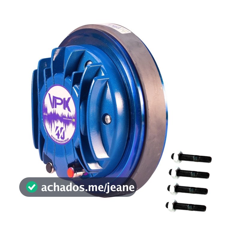 Driver Corneta Qvs 40vpk 200rms 8 ohms Trio Som Automotivo Paredao Bob
