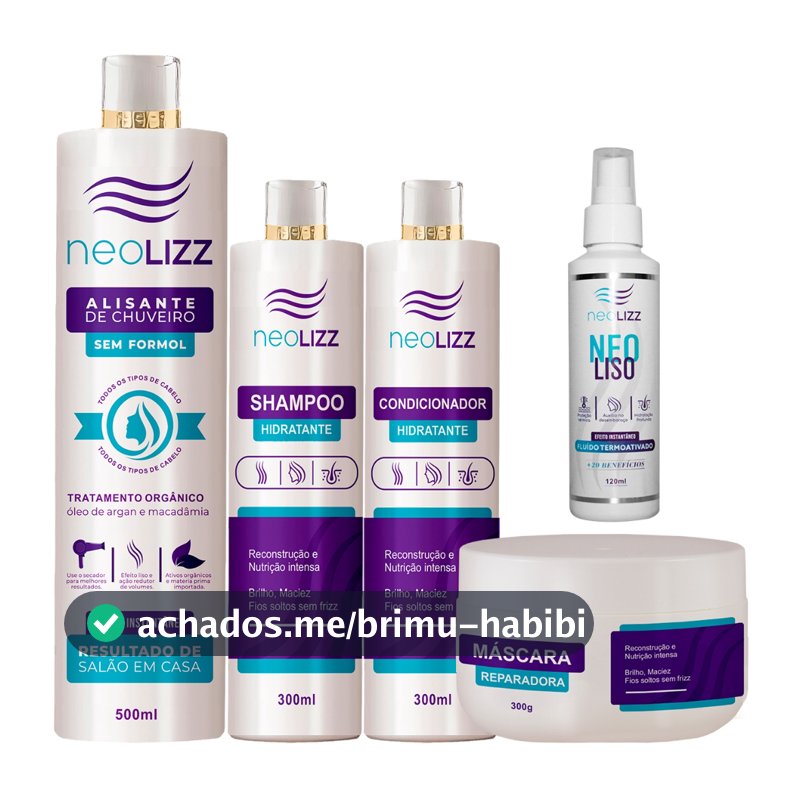 Kit Selagem + Kit Pós Química | Shampoo - Condicionador - Máscara