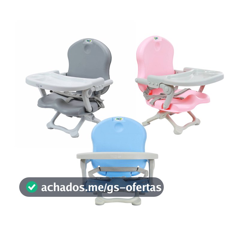 Cadeira Alimentacao Bebe Portatil Compacta Dobravel Refeicao Zip Maxi Baby