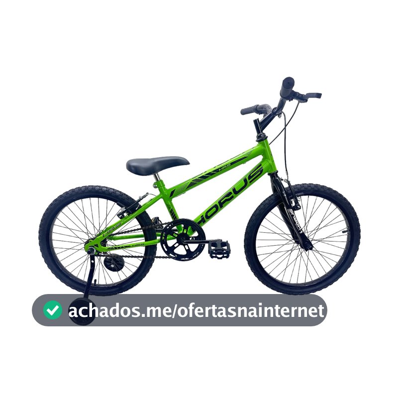 Bicicleta Infantil Aro 20 Masculina Force + Rodinha Lateral