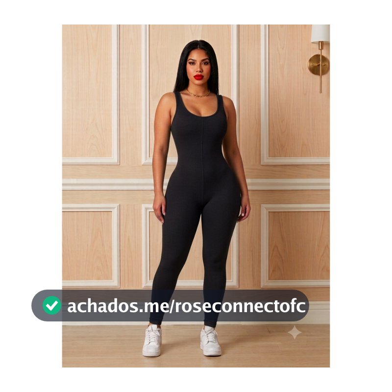 Macacão Feminino Virginia Regata Longo Canelado Premium Com Alça Modelador Verão Tamanho do M ao GG