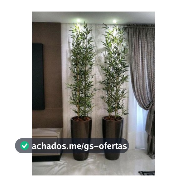 planta bambu artificial 1 unidade de 1mt Altura/ vaso não acompanha