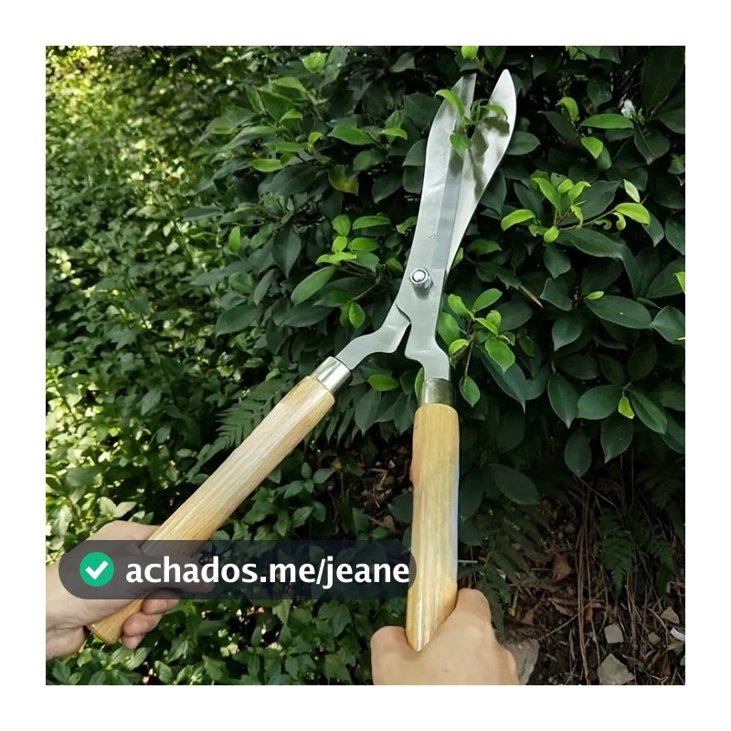 Tesoura de Poda 50cm Profissional -Tesoura Grama Jardim Cerca Viva Cerca-viva Tesourão Jardinagem