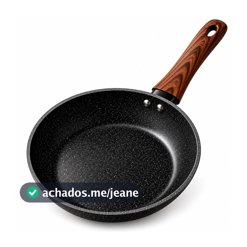 Frigideira De Indução E Gás Revestimento Cerâmico Antiaderente 4 mm Reforçada Com Cabo Ergonômico Top