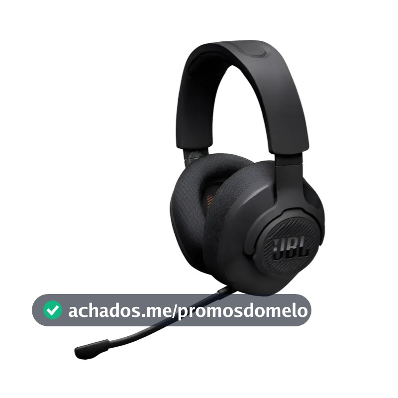 Headset JBL Gamer Quantum 360 Wireless Preto