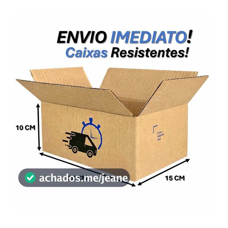Kit 50 Caixas 24x15x10 Resistentes Para Envios Ecommerce