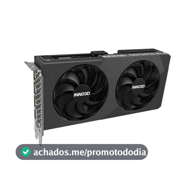 Placa de Video INNO3D GeForce RTX 5060 Twin X2 8GB 128BITS GDDR7 N50602-08D7-195071N - INNO3D