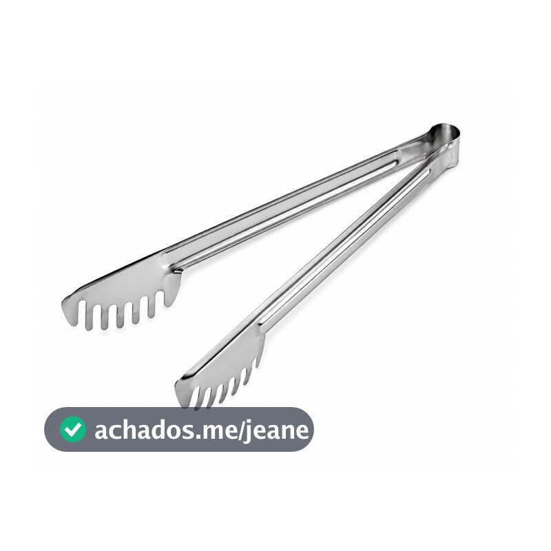 Pegador Grande Longo Massa, Salada, Carne Inox Buffet 29cm