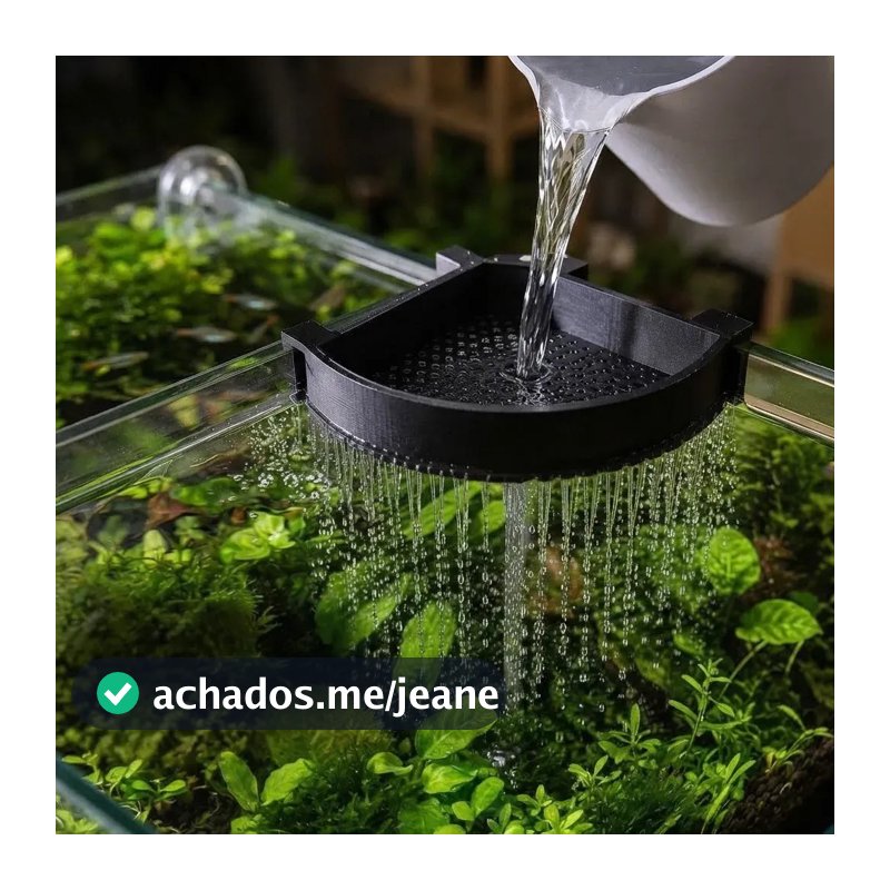 Difusor de Fluxo de Água para Aquário Peixes Plantas e Substrato