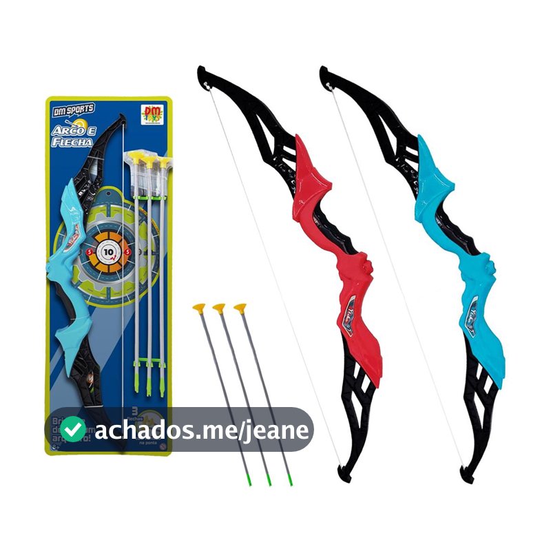 Arco E Flecha Infantil Com Alvo Dm Sports - Dm Toys