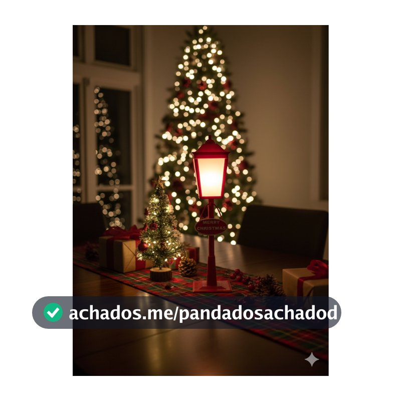 Luminária Christmas Lamp -  Decoração de Natal