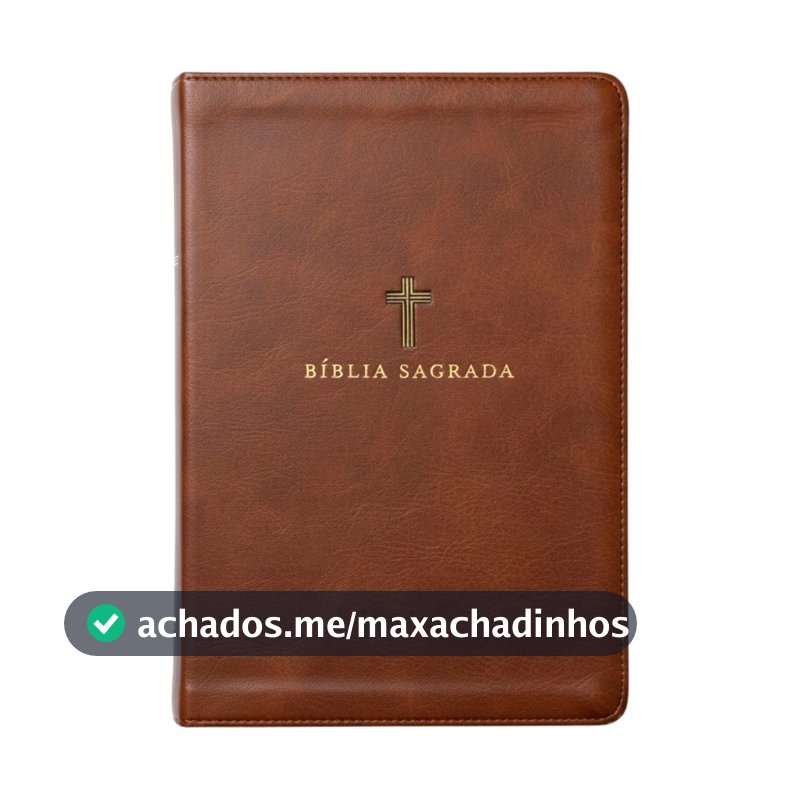Bíblia Sagrada | NVI | Leitura Perfeita | Couro Soft Marrom | Com Índice