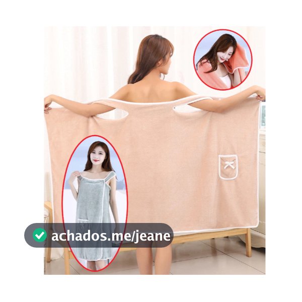 Toalhas Roupões de Banho de Secagem Rápida para mulheres e meninas Praia Spa Piscina Absorção Alta