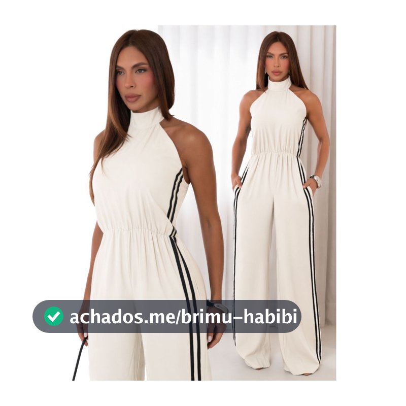 Macacão Feminino Alfaiataria  Longo Pantalona Elegante