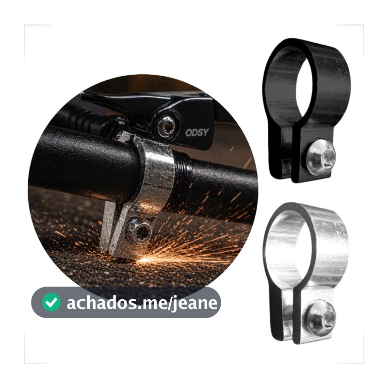 1 UNIDADE Protetor de Guidão Unidade Bike Universal Contra Impacto Manobras RL Grau MTB Bmx Speed Alumínio