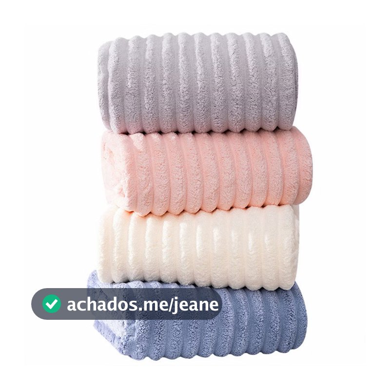 Toalha de Banho Banhão Ultra Macia  Microfibra 80×160cm  – Secagem Rápida, Alta Absorção, Praia, Piscina, Confortável