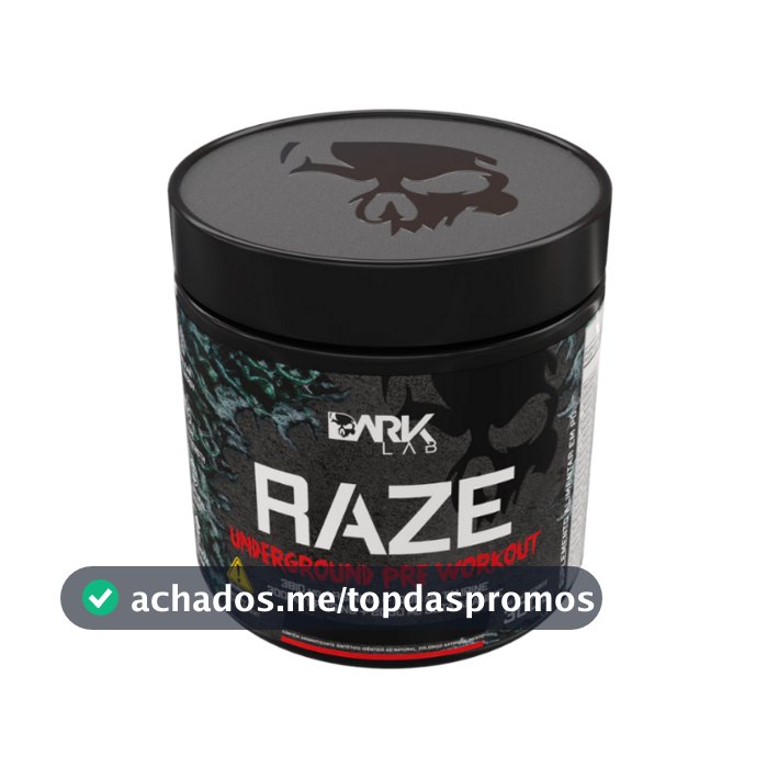 Pré-Treino Raze underground Pre Workout 300g Dark Lab