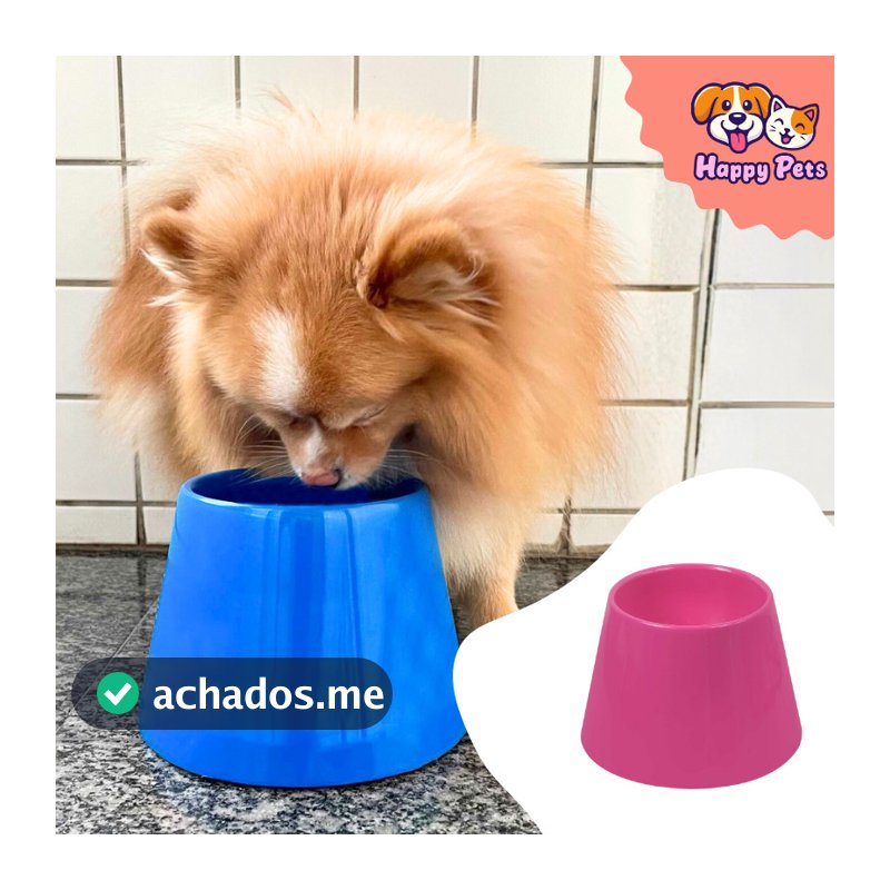 Comedouro Ou Bebedouro Da Pet Games Alto Elevado Para Cão Cachorro Confortável E Saudável