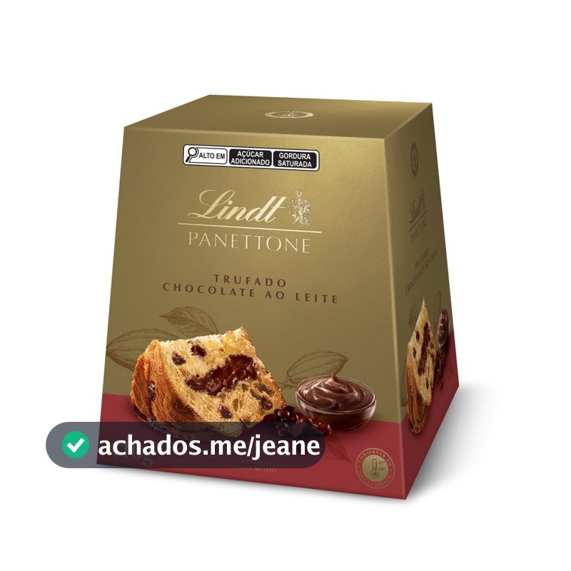 Panettone Lindt Trufado ao Leite 410g