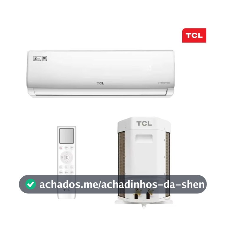 Ar Condicionado TCL Split Hi Wall Elite Inverter 12.000 Btus Tac-12csgv-inv Frio 220v