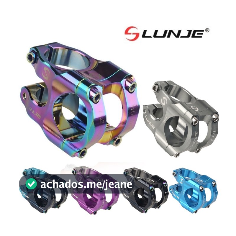 Mesa De Guidão Para Mountain Bike Em Liga De Alumínio Ultraleve CNC 31,8 x 35 mm Tubo De Selim Para Downhill