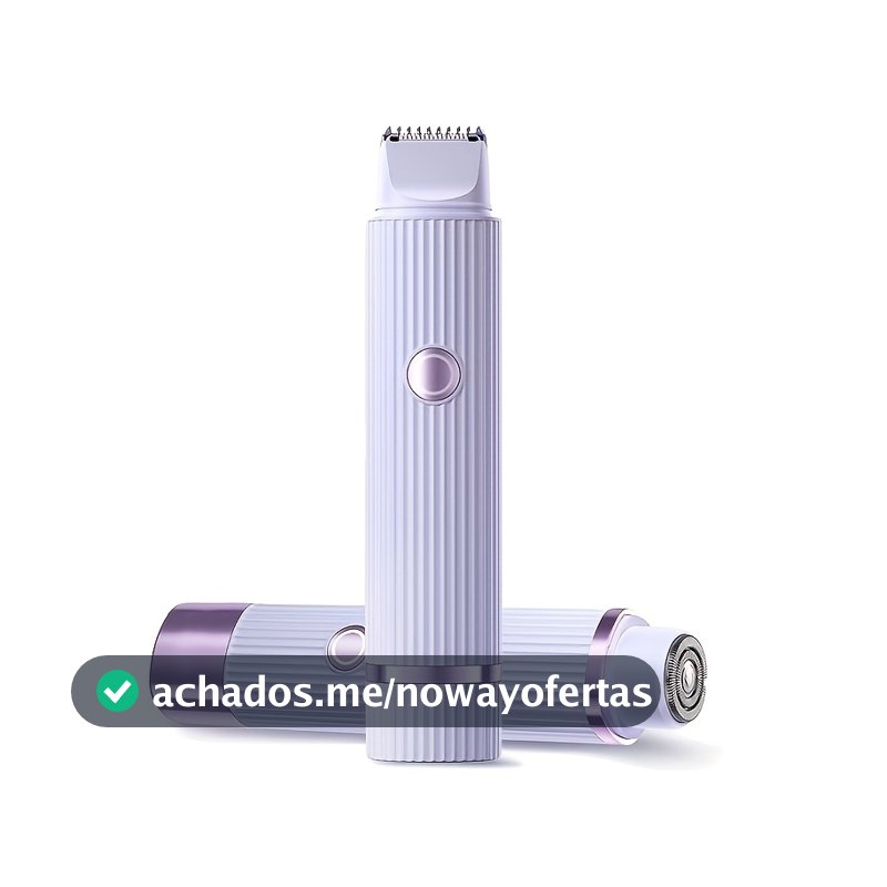 Depilador Removedor De Pelos  Facial e Corporal Sem fio Recarregável