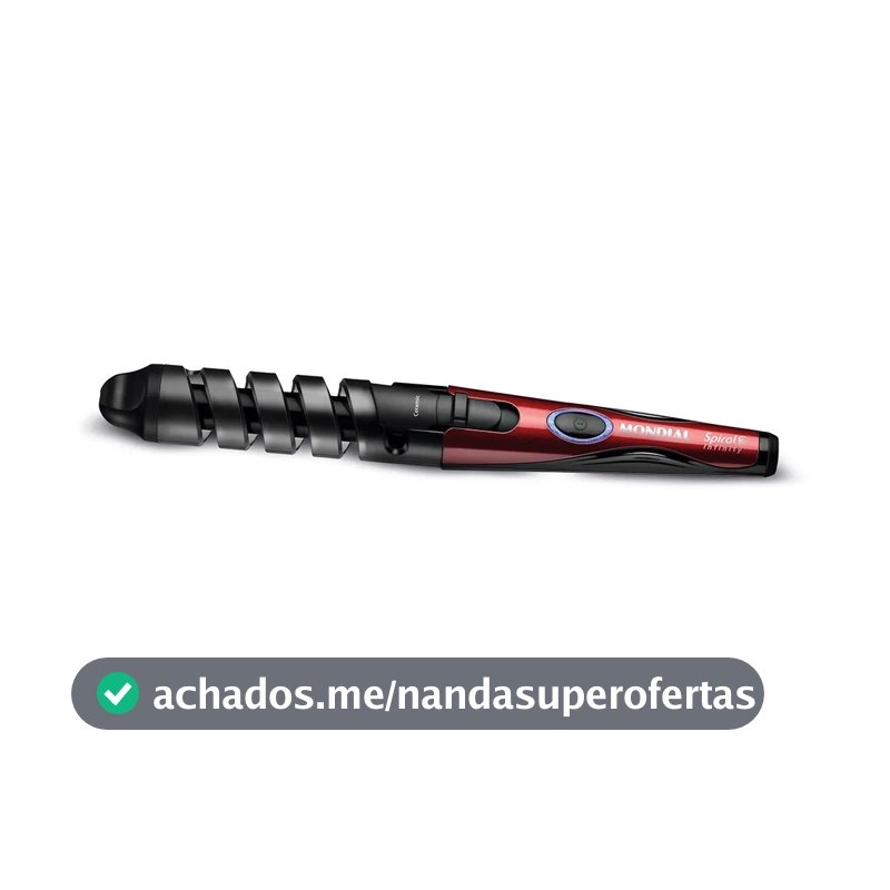 Modelador Cachos Espiral Mondial Em-05 Infinity Bivolt